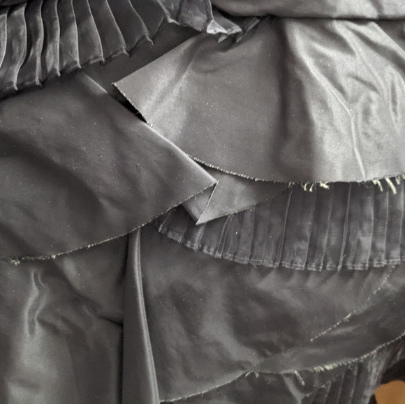 XXI Formal (Forever 21) mini dress w/ spag straps. Size: 8. Goth/Punk/Black - Picture 16 of 16